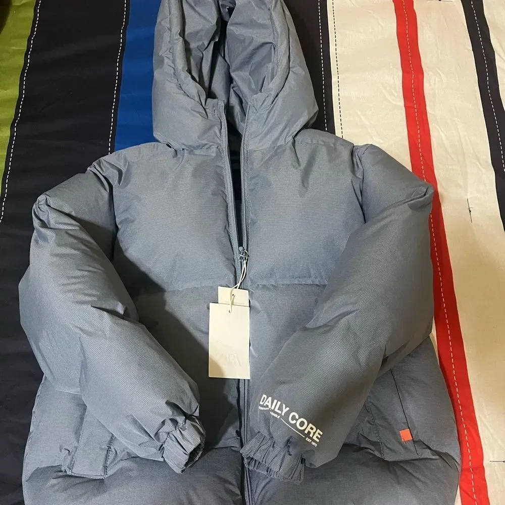 Zara Boy’s Blue Puffer Jacket NWT Size 9-10 years old